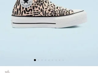 Кеды Converse Chuck Taylor All Star Lift Hi с принтом