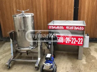 Услуги по отжиму винограда и выгонке водки