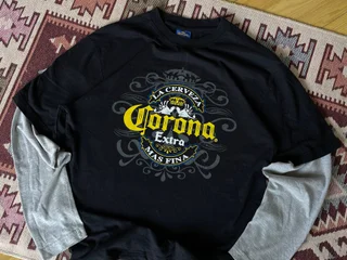 Винтажный лонгслив Corona Extra 2006