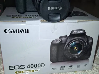 Фотоаппарат Canon EOS 4000D EF-S 18-55 III KIT Black