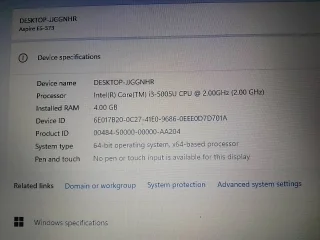 Ноутбук Acer Aspire E5-573
