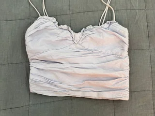 Топ голубой Zara