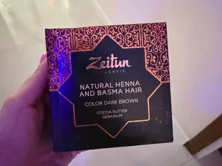 Хна для волос коричневая Zeitun