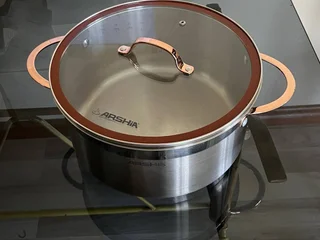 Кастрюля из нержавеющей стали 8 л с крышками