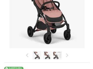Детская коляска KikkaBoo Cloe Pink 2023