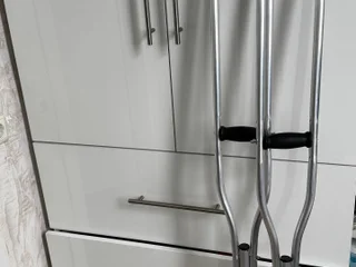 Алюминиевые костыли с регулировкой по высоте
