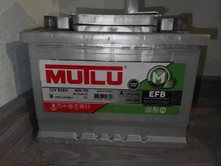 Аккумулятор Mutlu EFB 12V 63Ah 600A