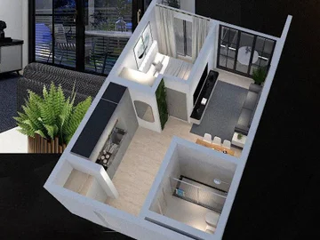 Студия на Citron Residence Batumi St 12 Old Batumi District