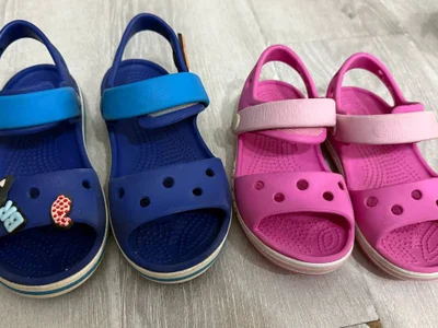 Сандалии Crocs синие С11