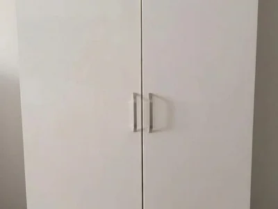 Шкаф из МДФ белый глянец