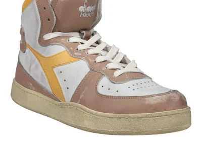DIADORA | Высокие кожаные кроссовки унисекс