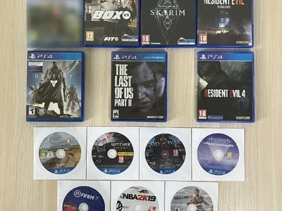 Диски Sony PlayStation 4 (Пакет)