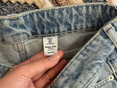 Джинсы H&M baggy wide EUR 34