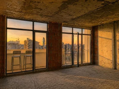 Современная резиденция: 1-комнатная, 47.1 м²