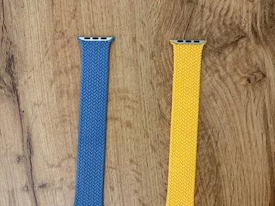 ремешки для Apple Watch Braided Solo Loop 44/45/49 мм размера 8, так как мне велики. Новые, есть коробки