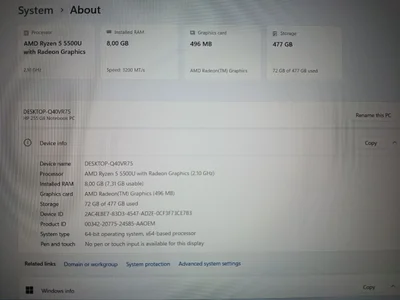 Ноутбук HP 255 G8