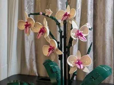 LEGO Botanicals Орхидея. В наличии коробка и инструкция.