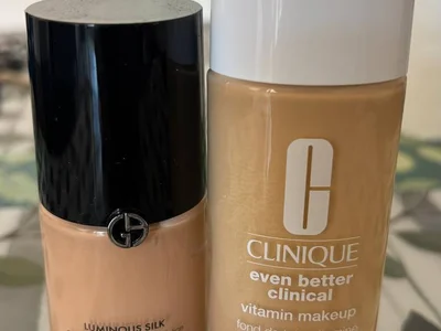Набор тональных кремов Armani Luminous Silk и Clinique Even Better