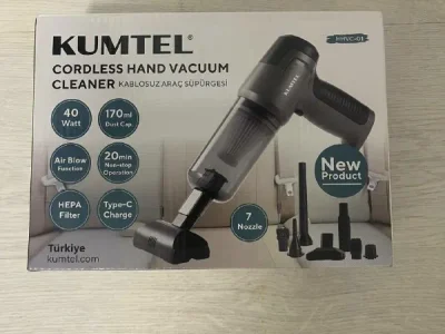 Автомобильный пылесос Kumtel