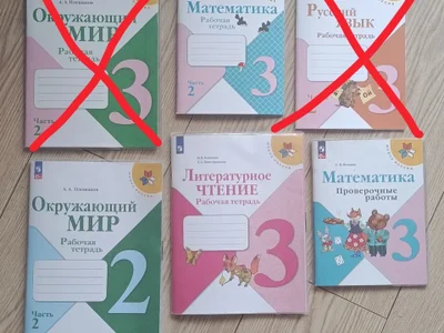 Тетради рабочие новые