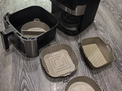 Аэрогриль Sollex 8л с силиконовыми формами
