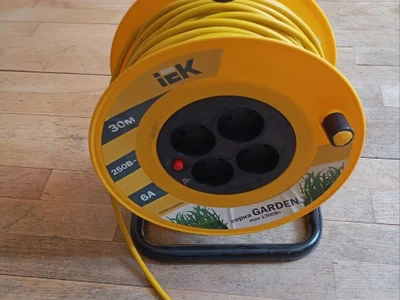 Портативная катушка удлинитель 30м IEK GARDEN
