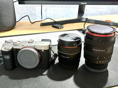 Комплект: Sony A7C, Sony FE 24-50mm f2.8 G, Samyang AF 35 f1.8