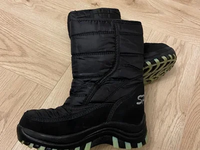 Черные зимние ботинки SPOR7