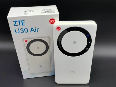 🚀 **ZTE U30 Air 5G — карманный Wi-Fi роутер**