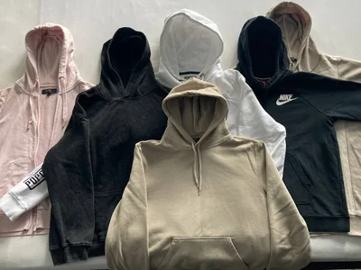Худи и зип-худи ассортимент (Nike, Zara, H&M и др.)