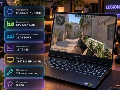 Игровой ноутбук Lenovo Legion Y540