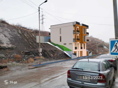Участок 367 кв.м с готовым проектом на Сабуртало, $160000