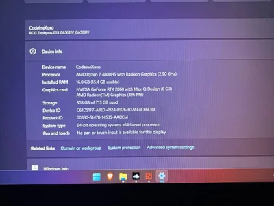 Ноутбук ASUS ROG Zephyrus G15