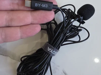 Петличный микрофон BOYA BY-M3 USB-C