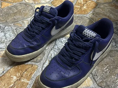 Кроссовки Nike Air Force 1 Low Blue Recall White