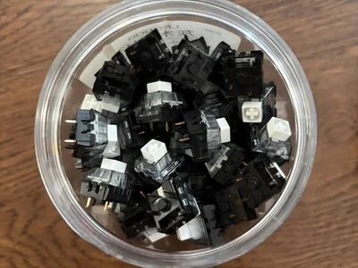 Механические свичи Kailh Box V2 White 89 шт