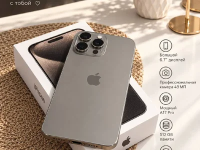 iPhone 15 Pro Max 512 GB Natural Titanium