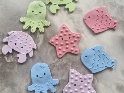 Детские мини-коврики для ванной ROXY-KIDS Sea Animals