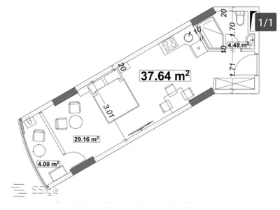 1+1 на Шосе Аэропорта Airport District