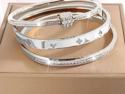 Браслеты по мотивам Van Cleef 5 шт
