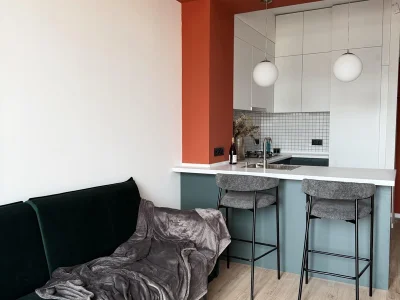 Apex Nutsubidze: 2-комнатная, 44.1 м²