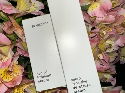 Набор косметики Reviderm: крем Neuro sensitive de-stress и сыворотка Hydro 2 infusion