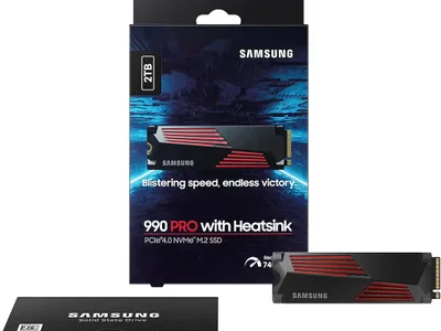 SSD накопитель SAMSUNG 990 PRO with Heatsink 2TB