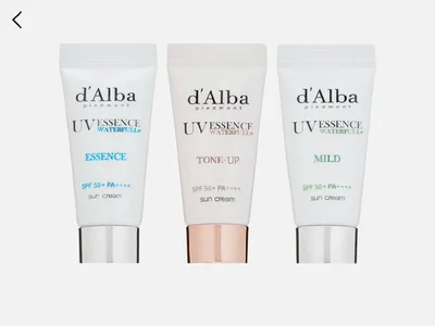 Набор миниатюр SPF d’Alba