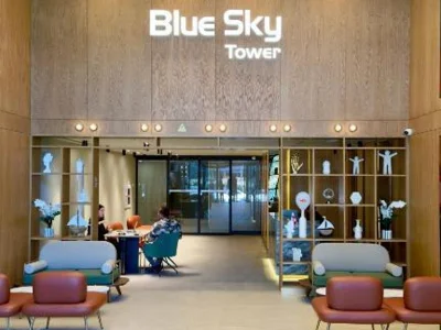 Студия 32 кв.м в BlueSky Tower
