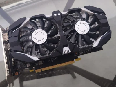 Видеокарта MSI GTX 1050 Ti 4GB OC