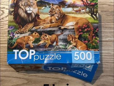 Пазл TOPpuzzle 500 элементов и комикс