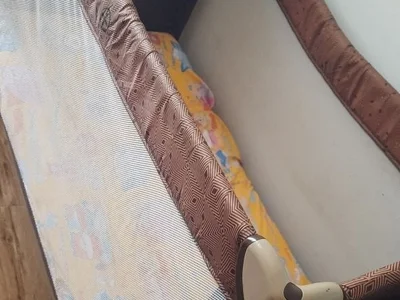Манеж с матрасом