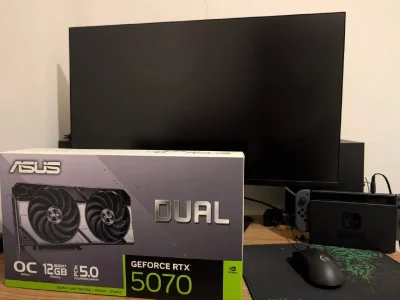 Видеокарта RTX 5070 Asus Dual