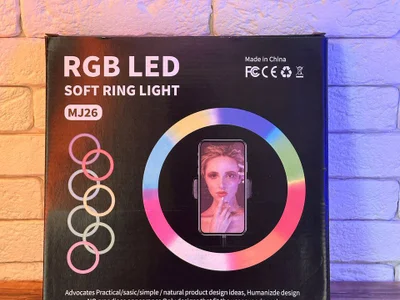Кольцевая лампа RGB